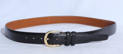 Mens Trafalgar Sz 36 Dress Belt Polished Cortina Leather  display picture 3