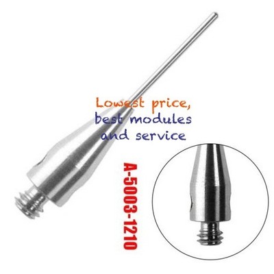 M2 Thread 0.5mm Cylindrical 15.3mm Length Tungsten Carbide CMM Styli A-5003-1210