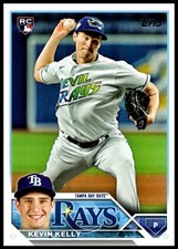 2023 Kevin Kelly Rookie Topps Update Series Baseball #US260 Tampa Bay Rays