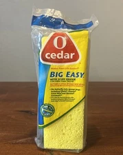 O'CEDAR Big Easy with scuff eraser Butterfly Sponge Mop Snap-on Refill New 