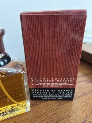 Vintage Aramis TUSCANY Eau de Toilette Men Original Formula 3.4 oz