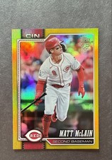 Matt McClain 2026 Topps Series 1 #81 Yellow Rainbow Foil /399 Cincinnati Reds