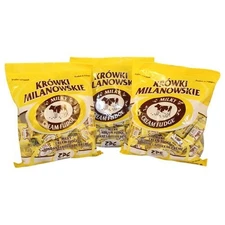 Krowki Milanowskie Milky Cream Fudge (300g/10.6oz) Pack of 3 EXP: 2026