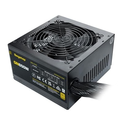 Segotep 650W ATX Power Supply, 80 Plus Gold Certified