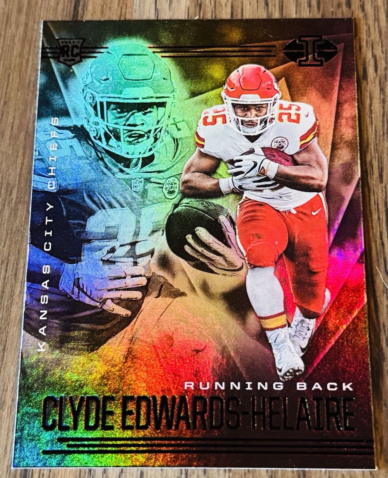Clyde Edwards-Helaire 2020 Panini Illusions RC #15