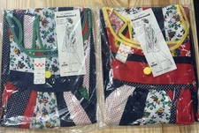 2 -Vintage Walmart Night and Day Knockaround House Dresses Size Medium NEW 1970?
