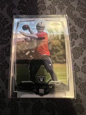 2014 Topps Chrome - Derek Carr #115 With Ball (RC)