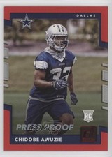 2017 Panini Donruss Rookies Press Proof Red Chidobe Awuzie #363 03rx