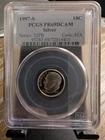 1997 S 10C Silver Roosevelt Dime Proof PCGS PR69DCAM