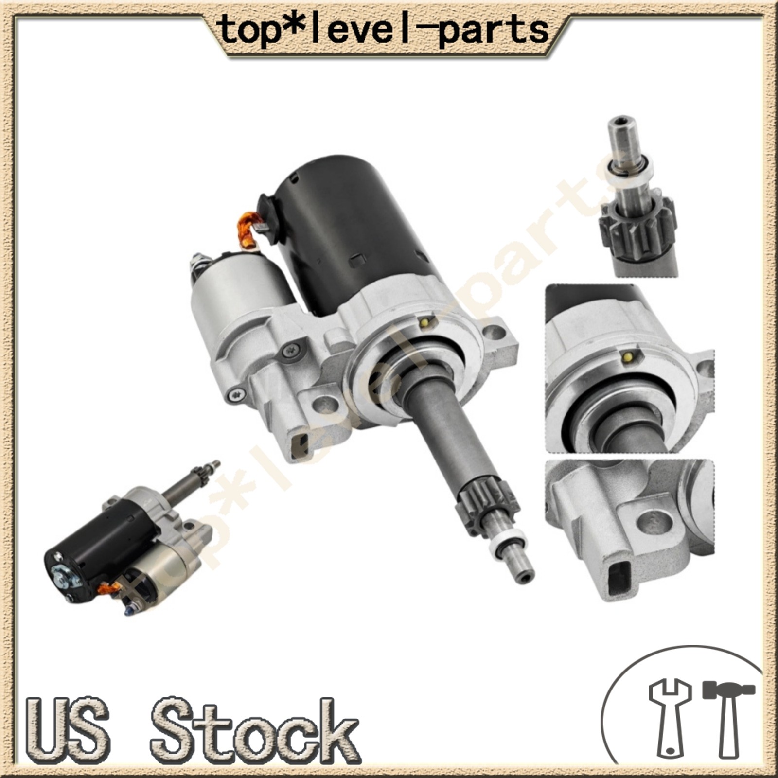 Starter Motor For McLaren 650 570S 720S MP4 3.8L V8 M838T M840T Engine 11F0133CP