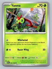 2025 Pokemon Card SV10: Destined Rivals Yanma 2/182