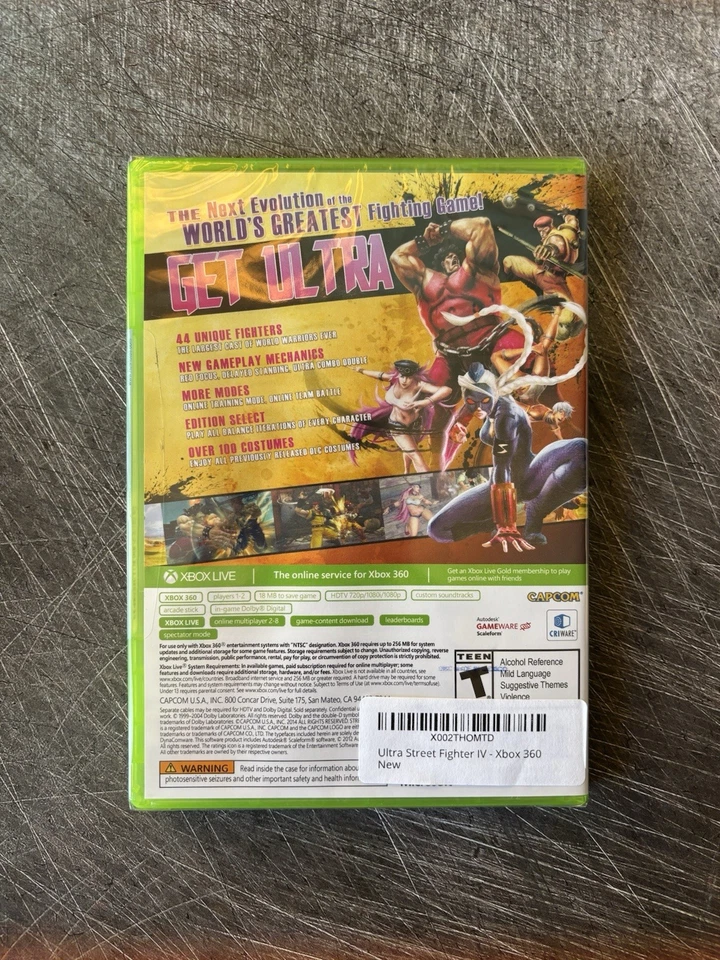 Ultra Street Fighter IV (Microsoft Xbox 360, 2014) - Image 2 of 3