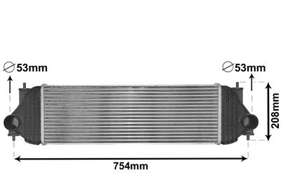 VAN Wezel LadeluftküHler FüR Suzuki Grand Vitara II-image