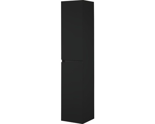 Hochschrank Sanox Frozen Bxhxt 35 X 170 X 35 Cm Frontfarbe Schwarz Matt 75110232-image