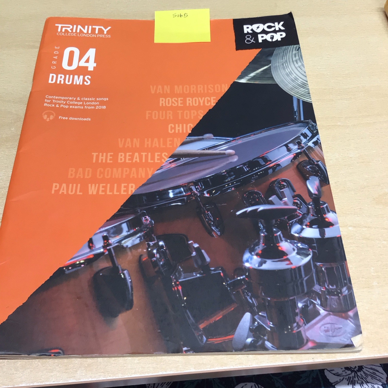 Trinity College London Rock & Pop 2018 Drums Grade 4 (Sheet Music)