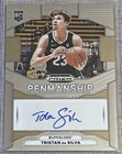 2024 Panini Prizm Draft Picks Collegiate Tristan da Silva Penmanship RC Auto