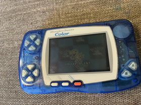 WonderSwan - Crystal Blue Console - CIB - Complete
