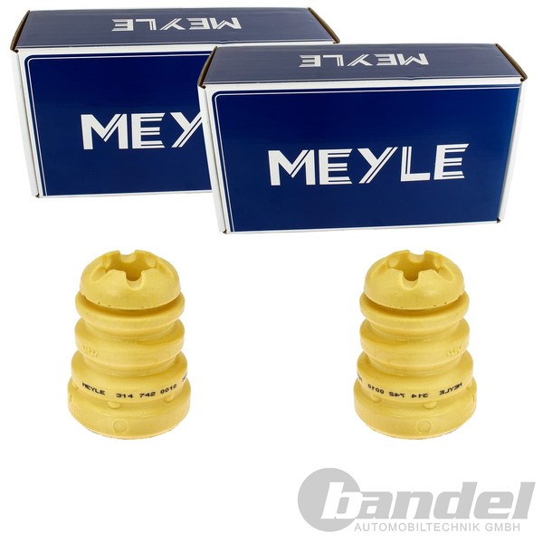 2X Meyle 94Mm Anschlagpuffer Hinten Passend FÜR BMW 5 Links+Rechts | 314 742-image