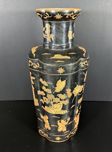 Vaso decorativo a tema asiatico collezione Windham arredo casa - Foto 4 di 8