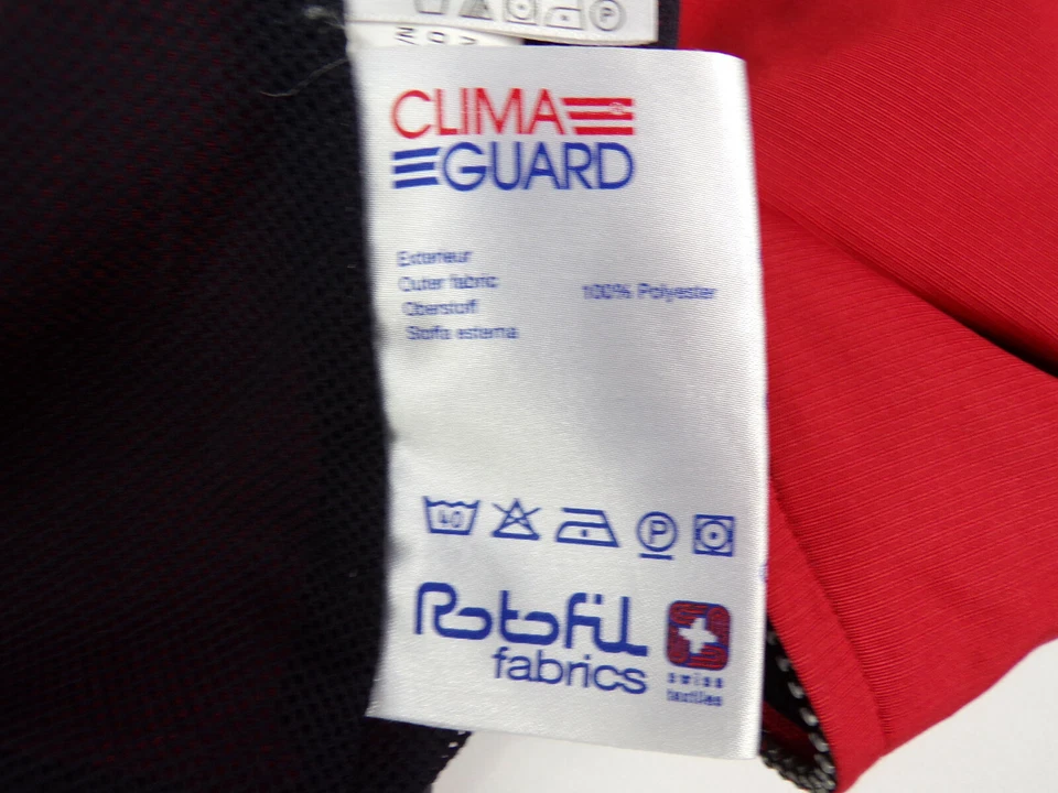 Chaleco Chaqueta Cutter & Buck Vintage Mujer Medio Rojo Óxido Frontal Cremallera Bolsillos Forrados y Foto 3 de 4