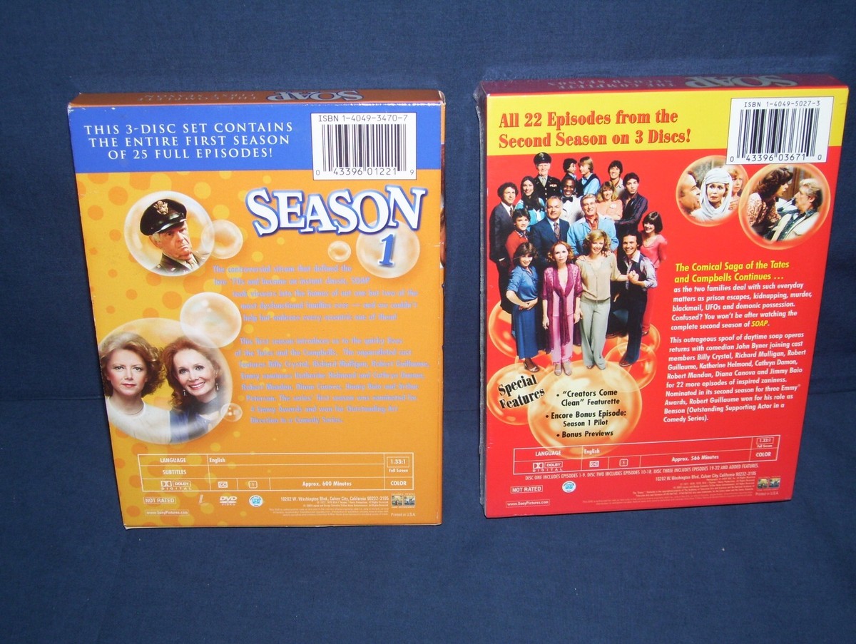 Soap Season One & Two DVD Set Columbia Home Entertainment | eBay