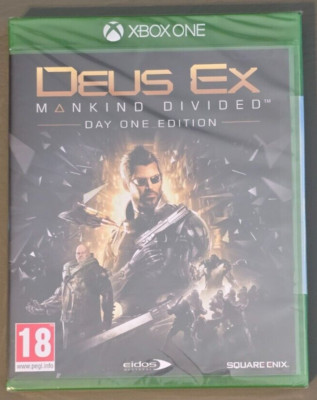 Deus Ex Mankind Divided Day One Edition Xbox One Brand New PAL