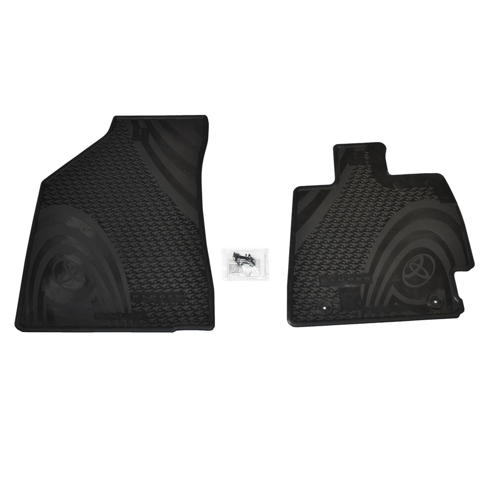 Genuine Toyota Kluger Front Rubber Floor Mats Set 07 2010 12 2013