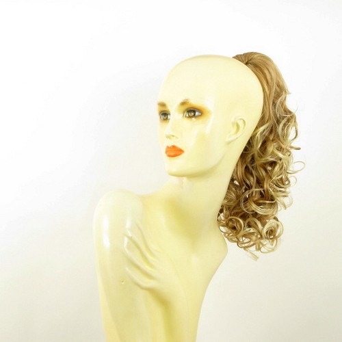Haarteil pferdeschwanz 40cm lockig blond hell kupfer Licht blond Poly-M 3 27t613 - Imagen 7 de 8