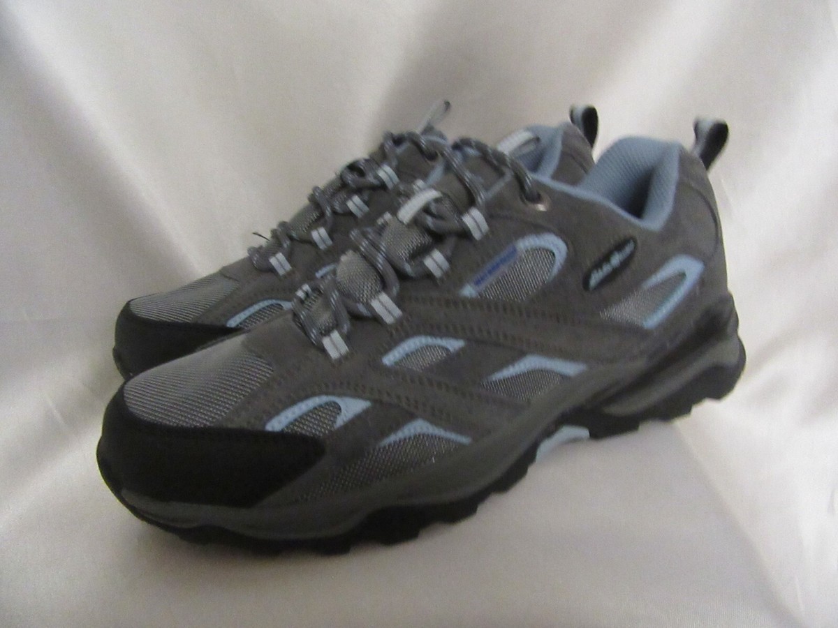 WOMEN`S EDDIE BAUER WATERPROOF HIKING SNEAKERS SIZE 9.5M NEW 