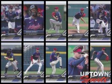 2024 Atlanta Braves MLB Topps NOW Road To Opening Day 10-Card Team Set