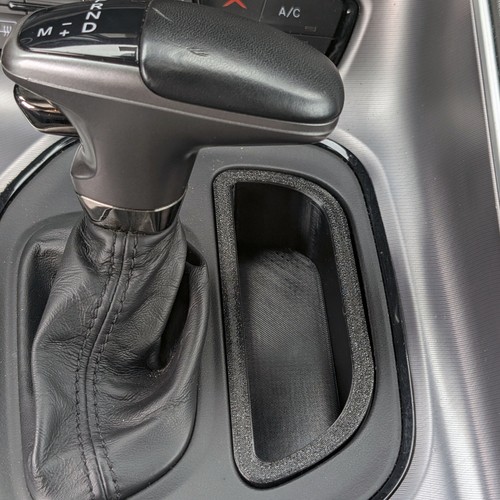 2015-2023 Dodge Challenger Gear Shifter Storage, Tray, Organizer, Holder, Bin! - Picture 3 of 8