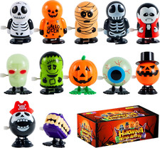 12 PCS Halloween Wind up Toys for Kids Gifts