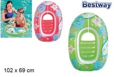 Canot Gonflable Bébé Enfant 3-6 ans Bouée Piscine Siège de Natation Anneau