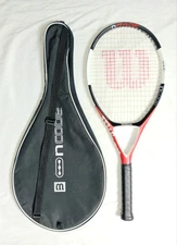 WILSON nCode NRAGE 4 3/8" Tennis Racquet + Case