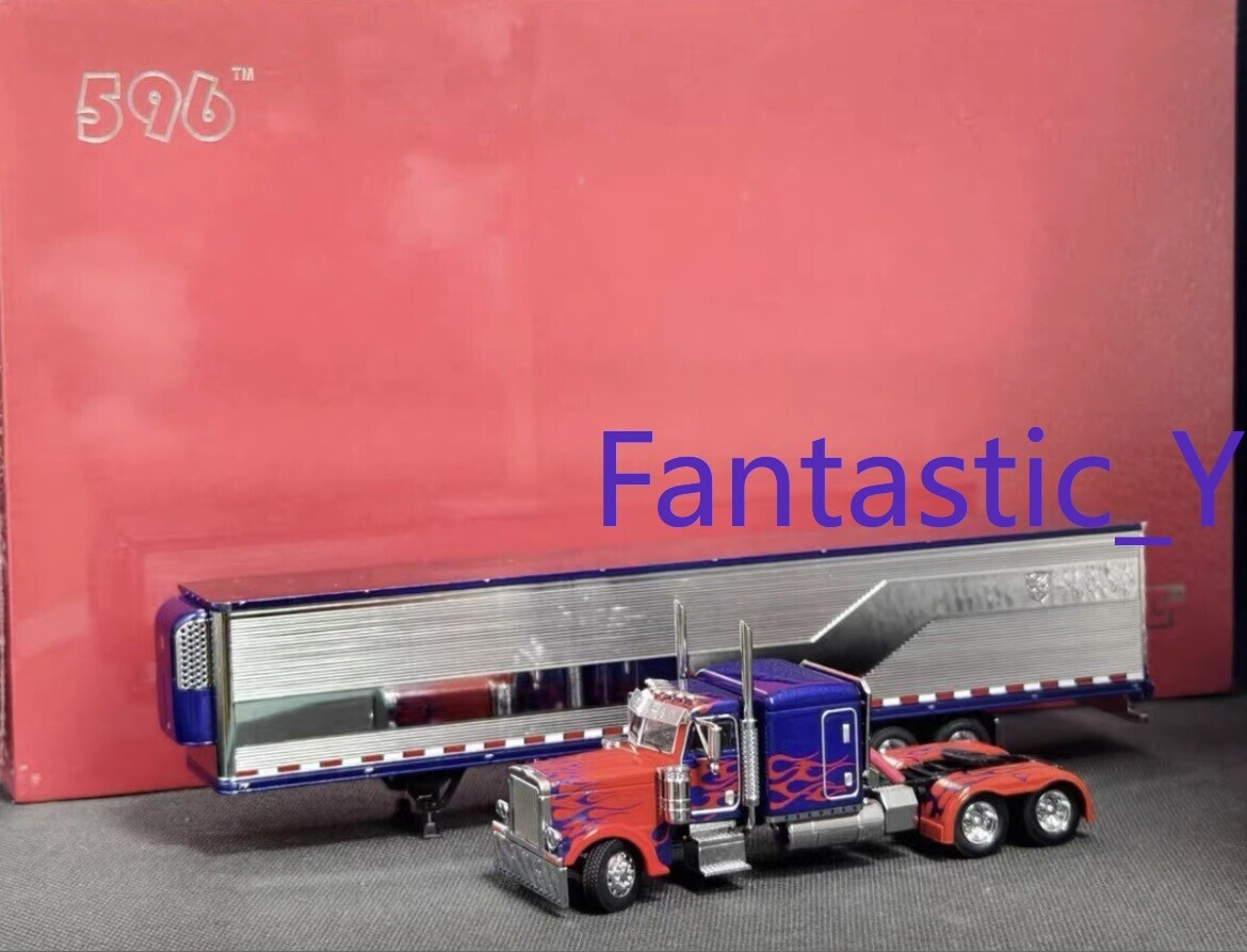 596モデル1/64 OPTIMUS PRIME トラク LIMITED 2025 HEC 596 1:64 Peterbilt Optimus Prime Truck Limited