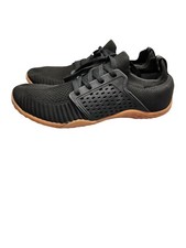 WHITIN Mens Sz 45/12 Cross-Trainer Black Barefoot Minimalist Shoe Zero Drop Sole