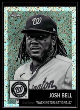 Josh Bell 2022 Topps Chrome Platinum Black & White Mini-Diamond Card #472