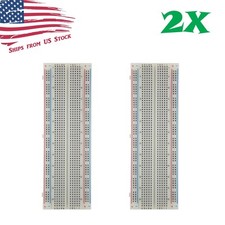 2X MB-102 830 Point Prototype PCB Solderless Breadboards Protoboards US