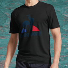 New Le Coq Sportif Casuals Logo Active Logo American T-Shirt Funny Size S to 5XL