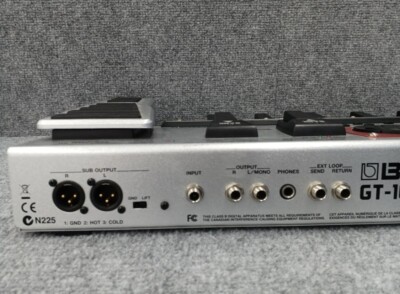 BOSS GT-10B BASS EFFECTS PROCESSOR with No box, External Adapter