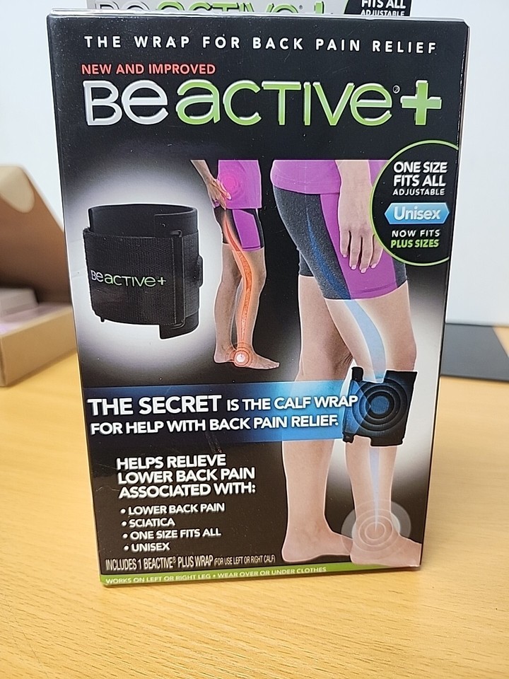 BeActive PLUS Instant Relief Acupressure Calf Brace for Sciatic Back