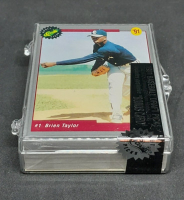1991 MLB CLASSIC DRAFT PICKS SET SEALED SET BOX Baseball RAMIREZ RC + Bonuscard