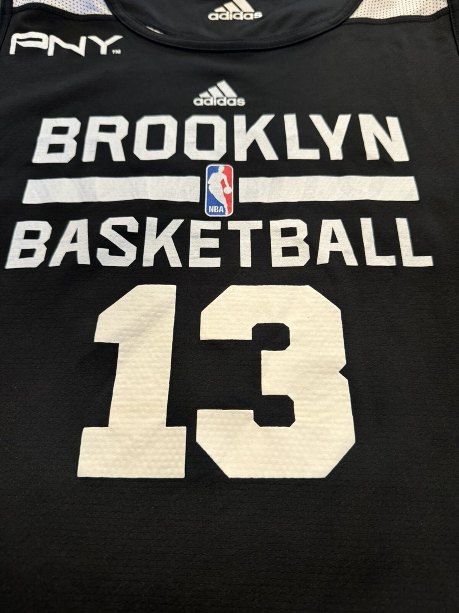 ウェア 00's adidas New Jersey Nets game shirt Brooklyn Nets Z# 13 practice game used adidas jersey
