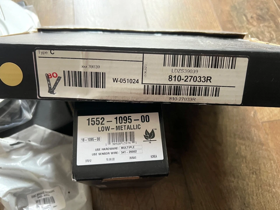 Kit de freno trasero perforado con pastillas óptimas para BMW X1 12-15 R1 Concepts WMUH1-31284 Foto 3 de 4