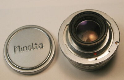Chiyoko Super Rokkor 5cm 1:2 lens for Minolta Super A Near MINT | eBay