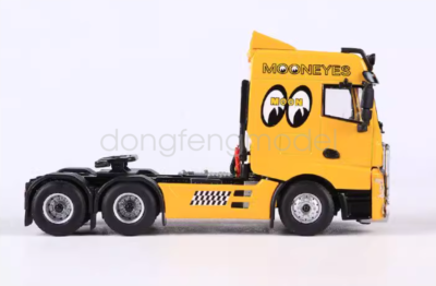 MJ 1:64 Mooneyes SANY Trailer Container Truck Diecast Metal Car