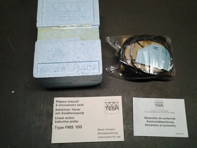 Tesa linear inductive probe FMS 100 NEW in the box   (MS-240)