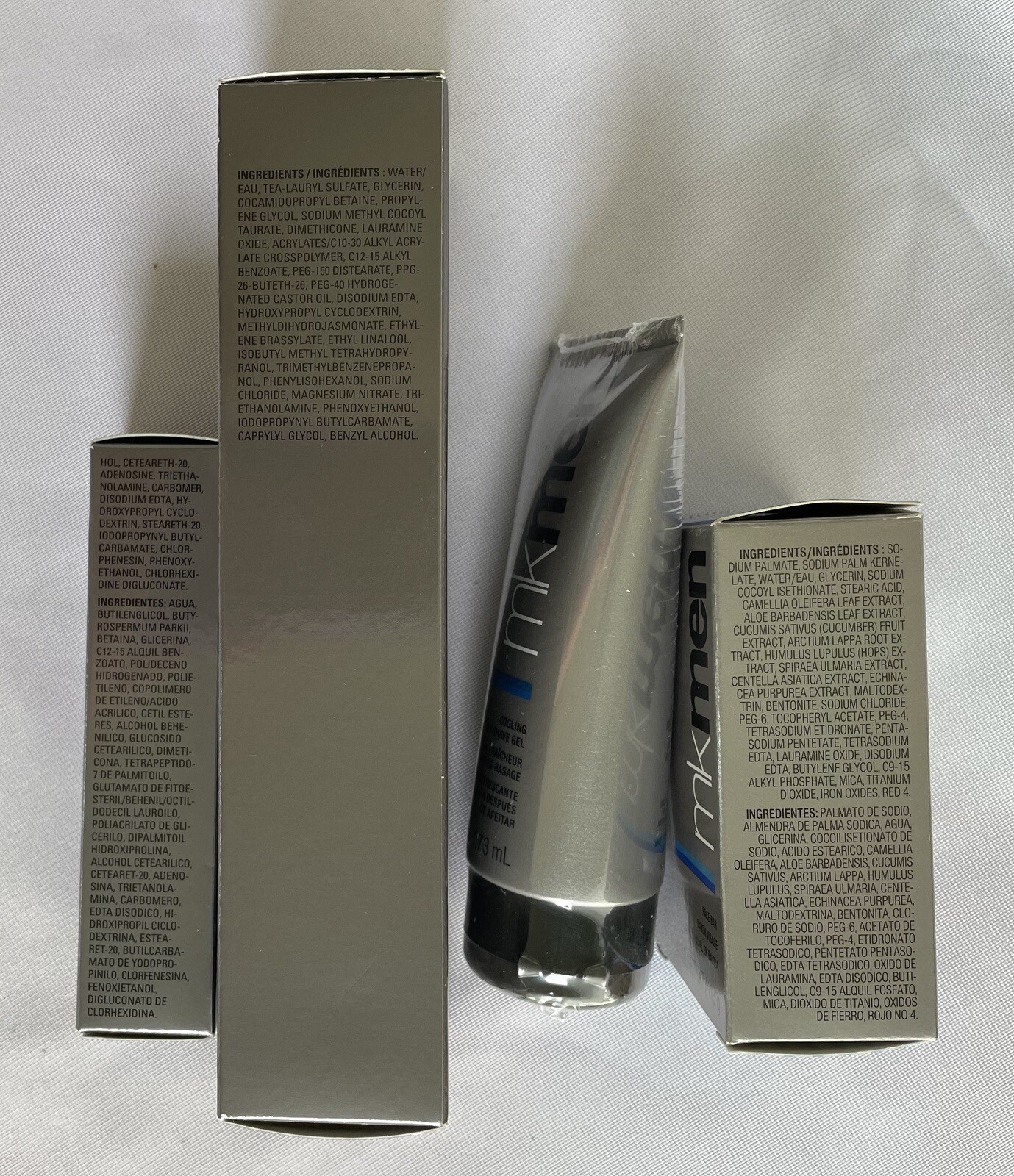 MARY KAY MK MEN 4PC LOT Eye cream, facial wash, cooling aftershave