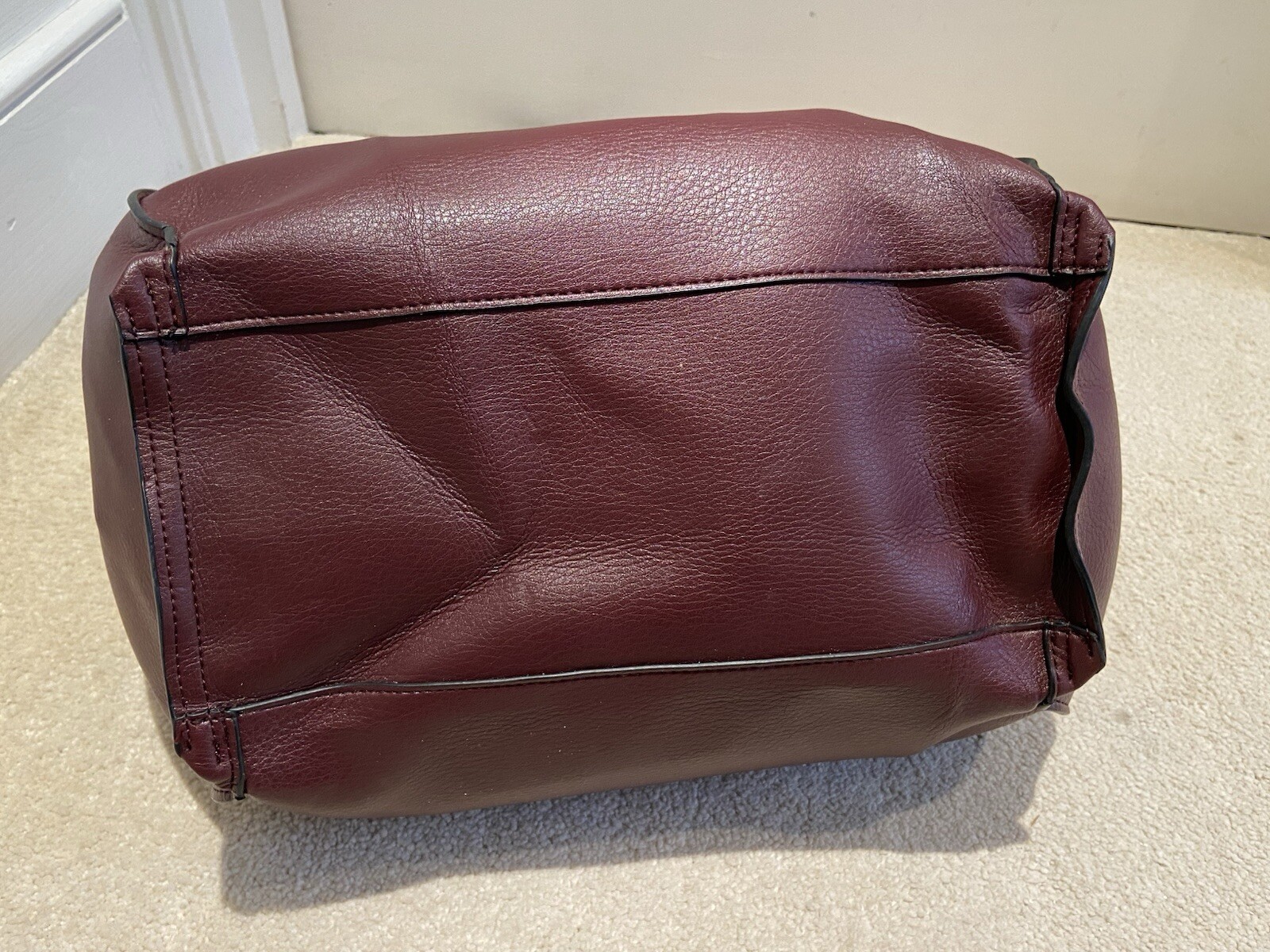 Zara Basic Collection Reversible Tote Handbag Gre… - image 16