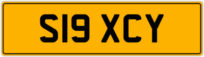 3X3 STACY STACEY STACIE STACE PRIVATE REGISTRATION NEW CAR NUMBER PLATE S19 XCY
